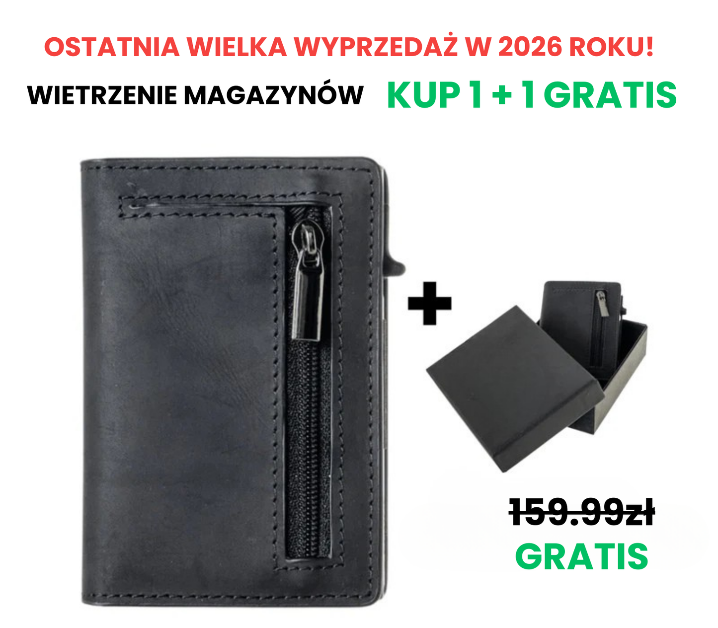 Skórzany Premium Portfel Frame